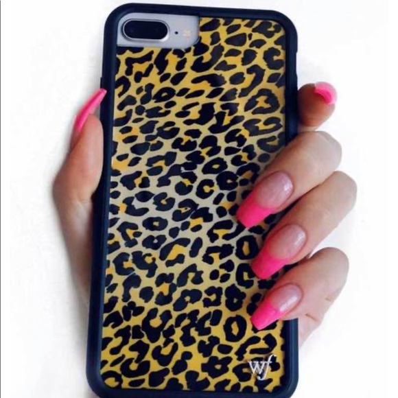 Wildflowers Accessories - wildflower leopard iPhone 7plus/8plus phone case